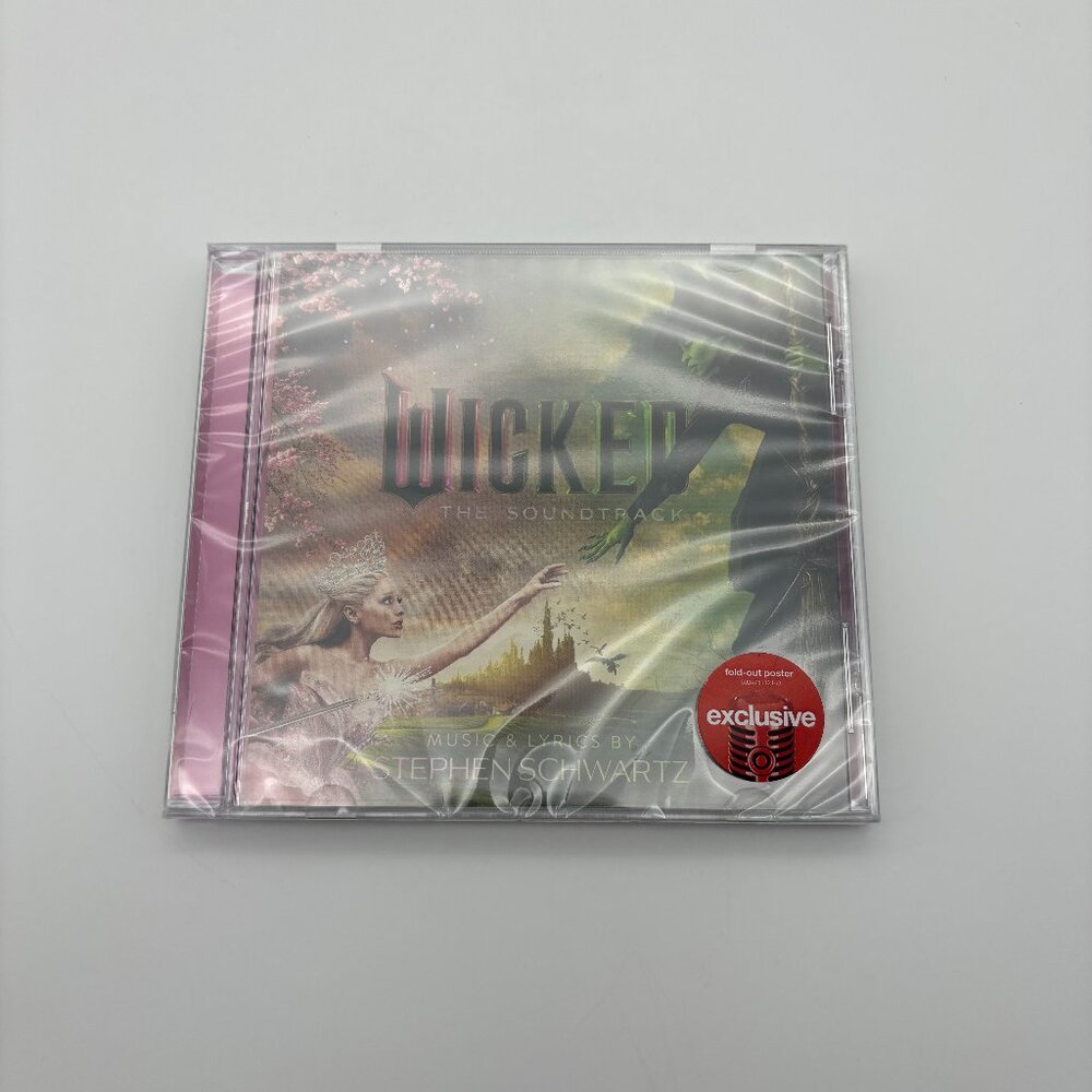 Wicked Soundtrack CD - Pink and Green Cover